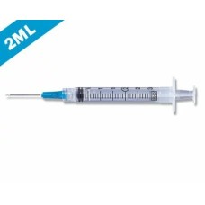 10 x 2ml Syringe with Needle Becton Dickinson